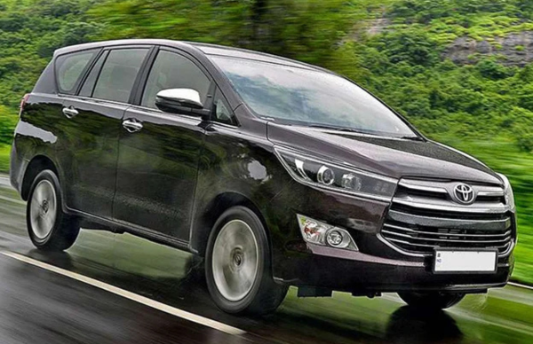 Innova Crysta taxi in Indore perfect for outstation travel and Indore to Ujjain cab service